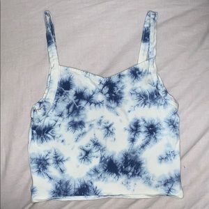 Tie dye crop top